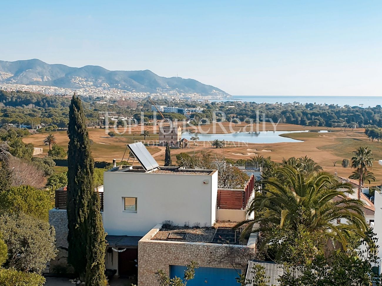 Magnífica parcela con vistas al mar en Sitges
