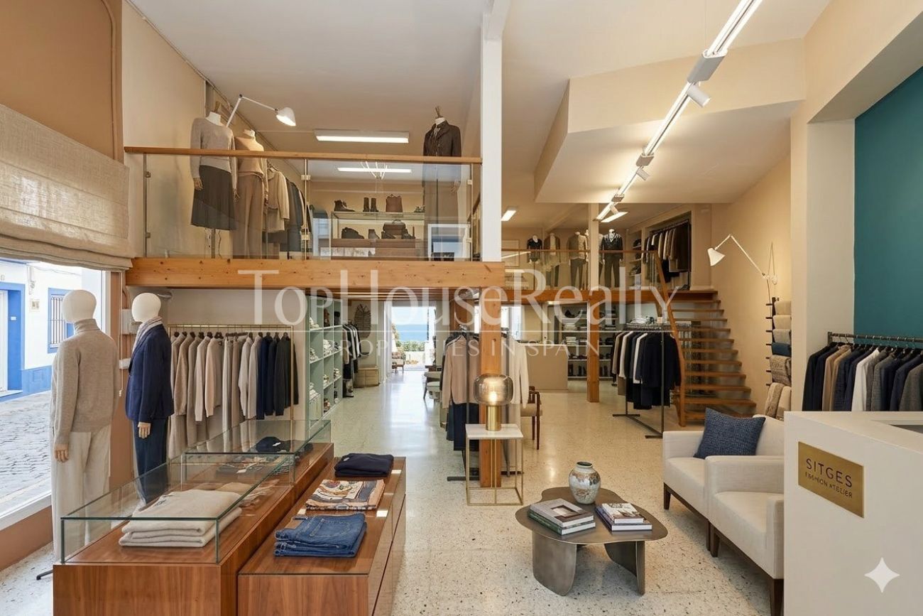 Local comercial en alquiler en zona prime de Sitges