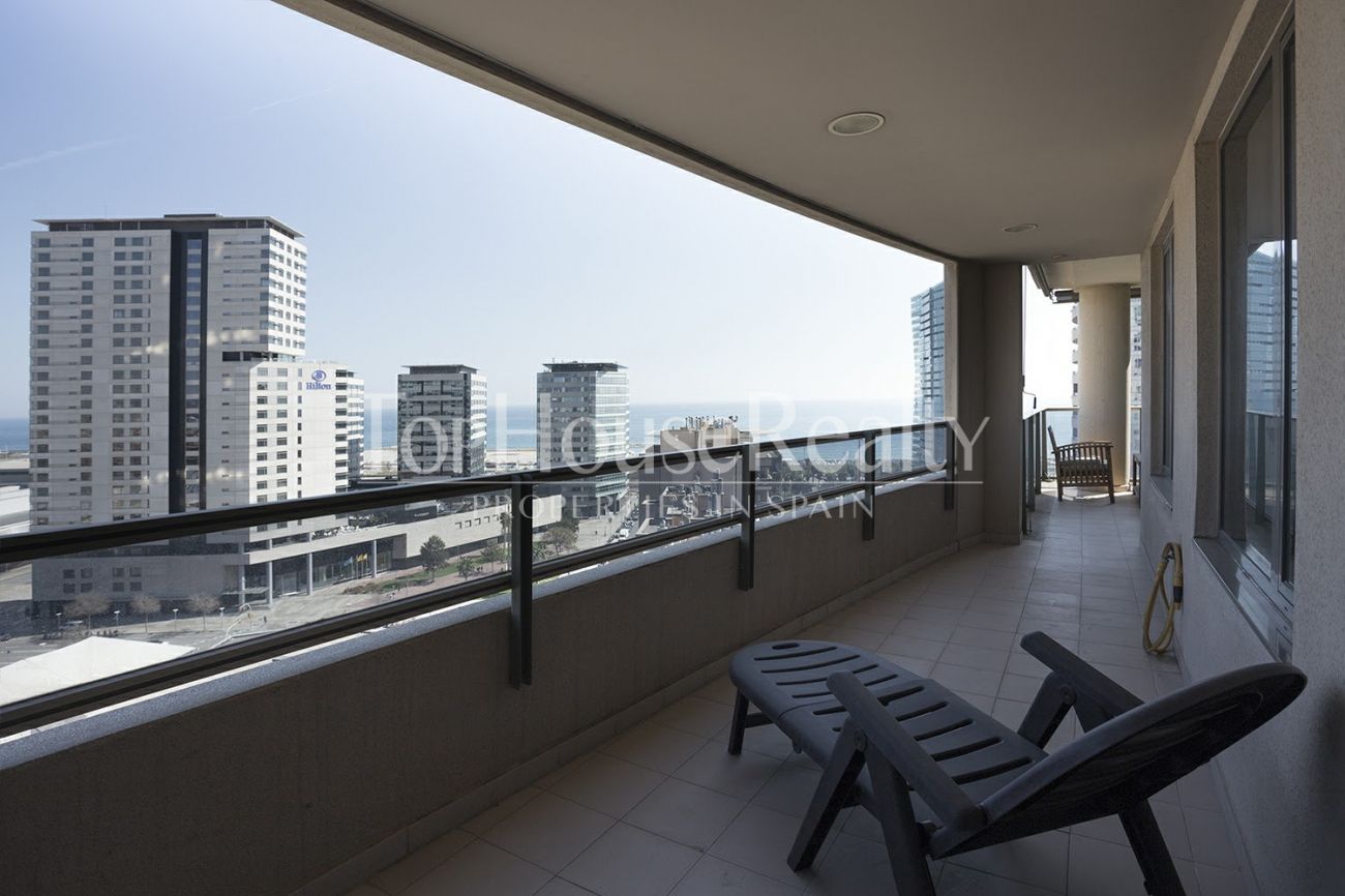 Apartamento con espectaculares vistas en alquiler en Barcelona