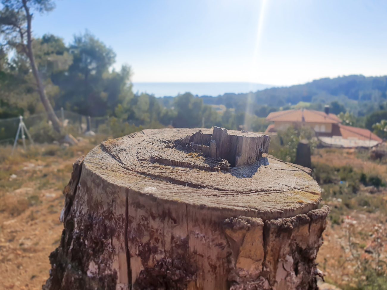 Magnífica parcela con vistas al mar en Sitges