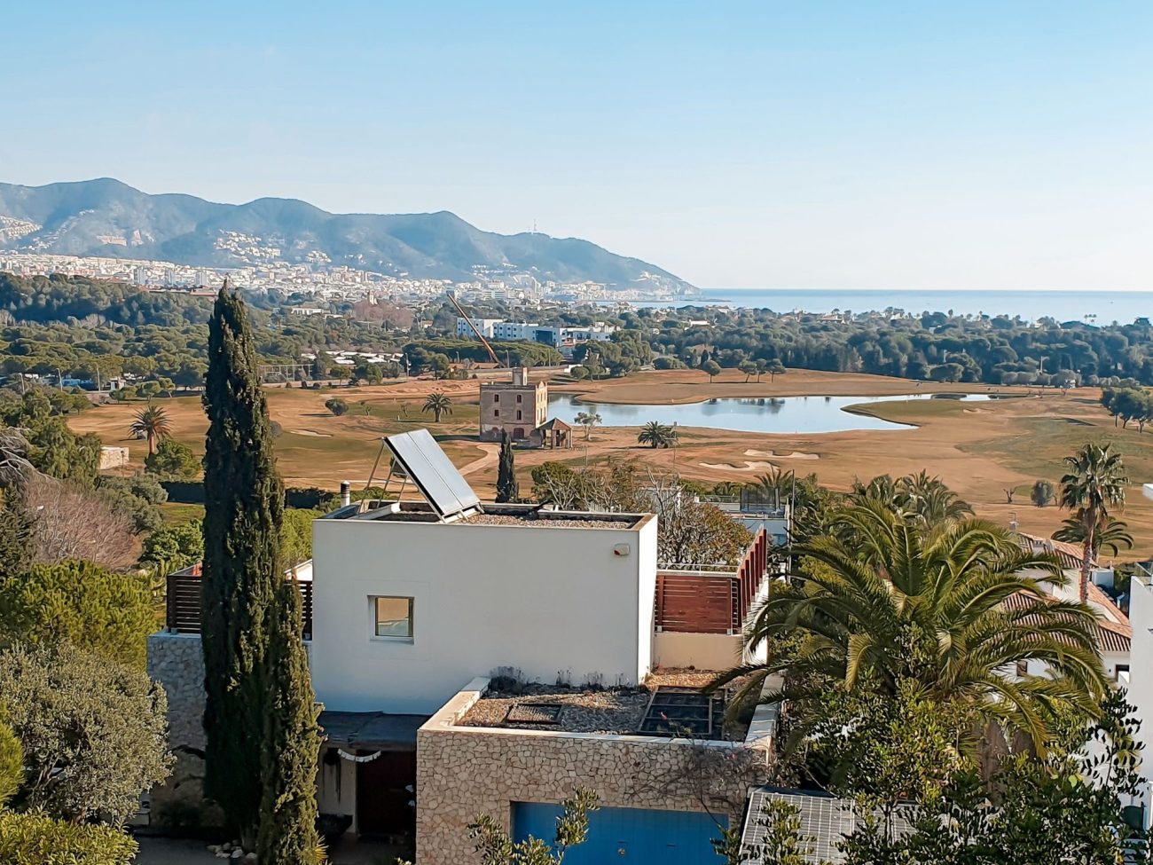 Magnífica parcela con vistas al mar en Sitges