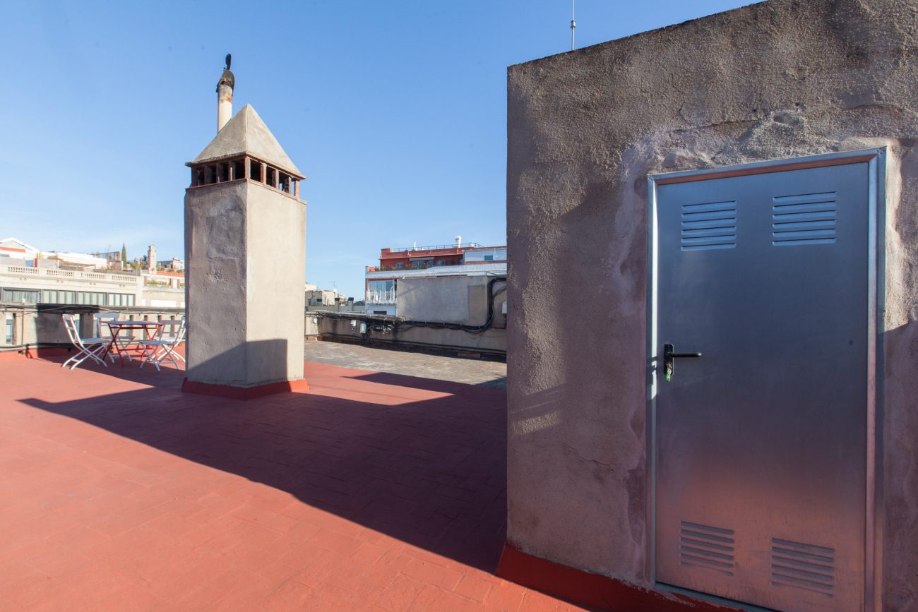 Lujoso piso con terraza junto a Paseo de Gracia