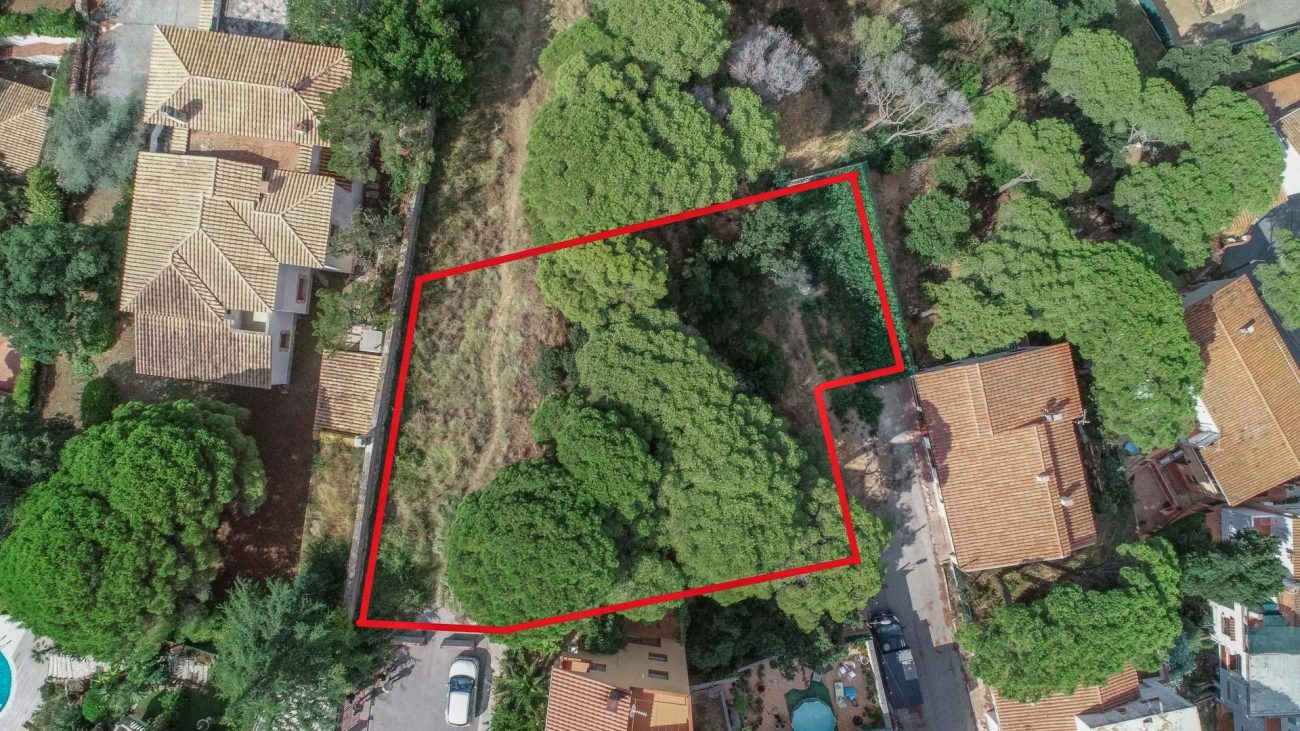 Terreno único con vistas panorámicas al Mar en Sant Feliu de Guixols