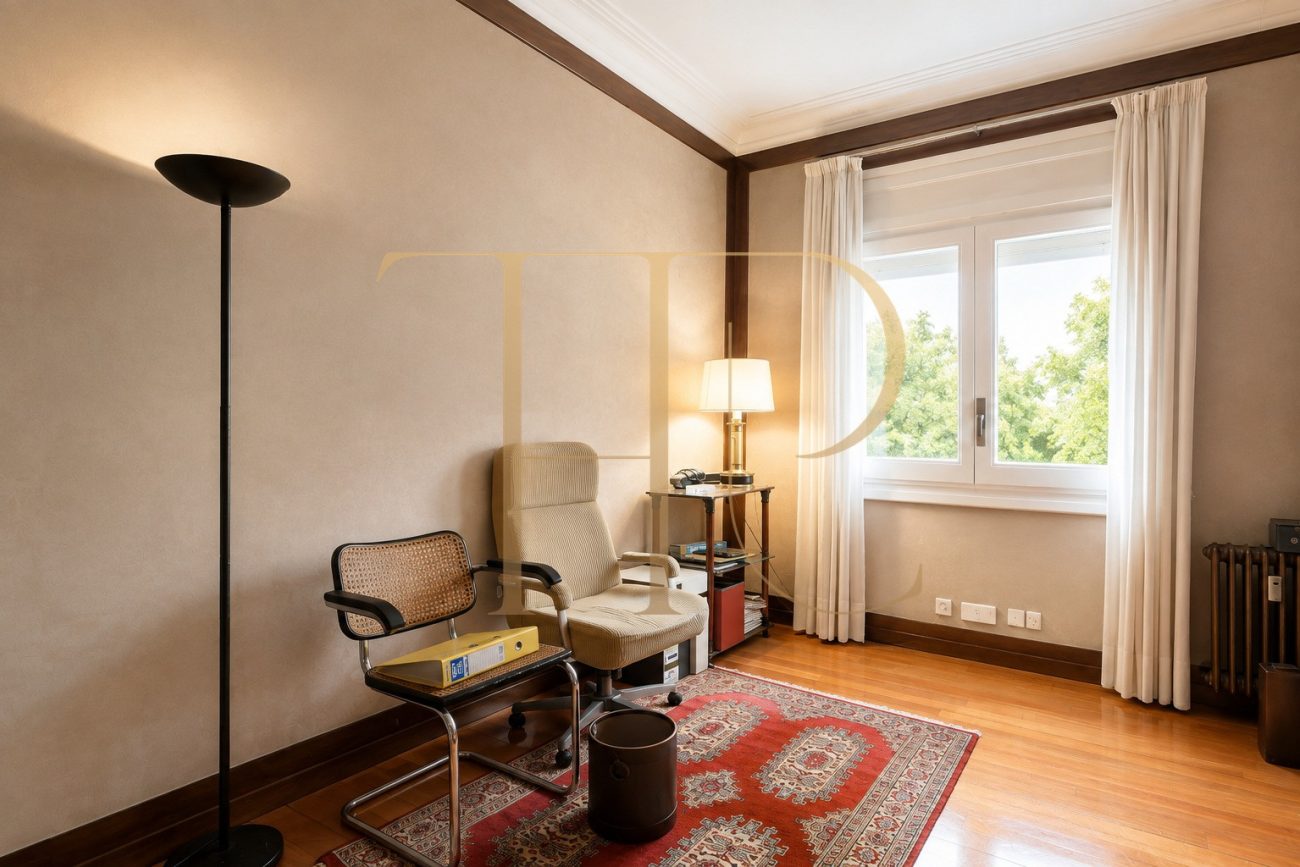 Exclusiva propiedad señorial de 470 m² con vistas al Turó Park