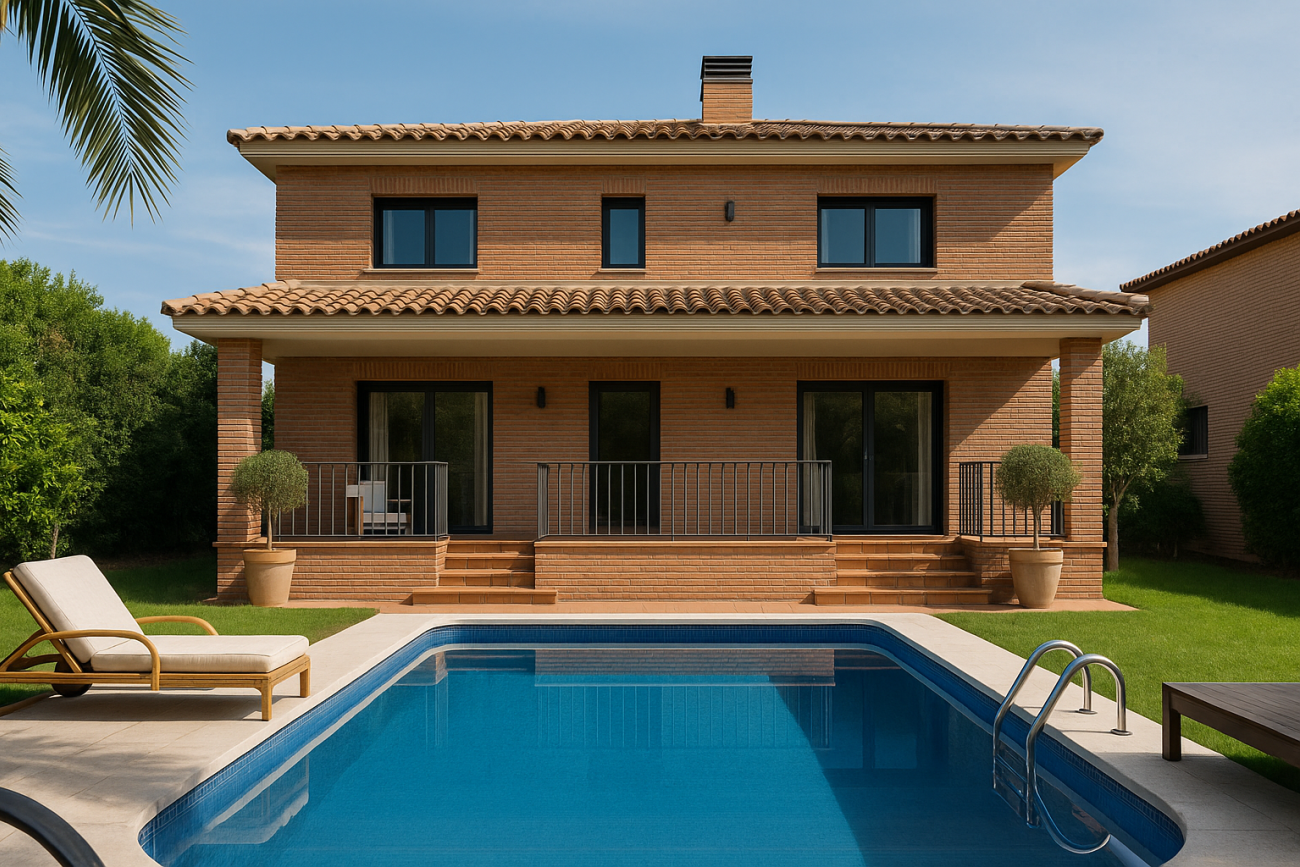 Villa independiente de lujo en alquiler en Gavà Mar, a estrenar