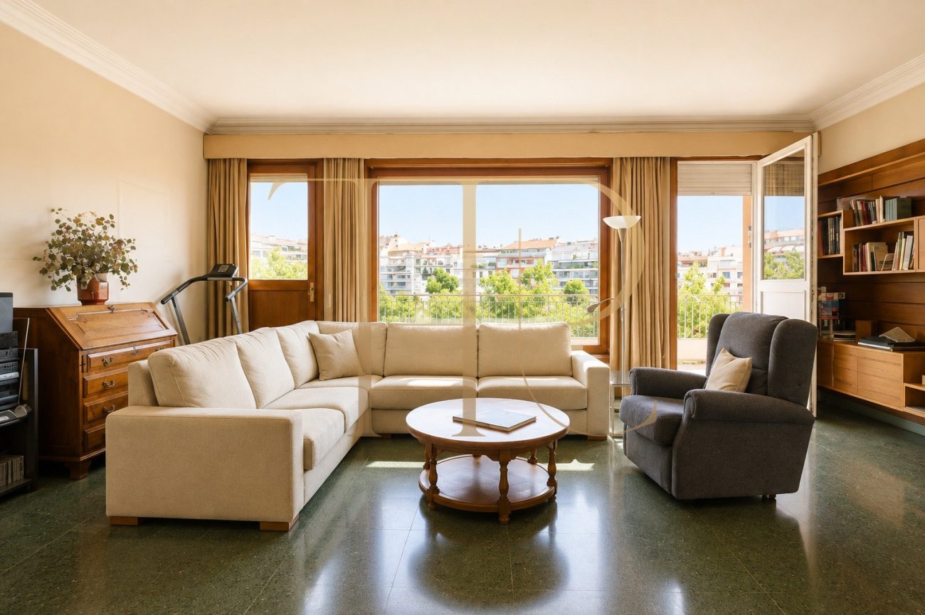 Exclusiva propiedad señorial de 470 m² con vistas al Turó Park