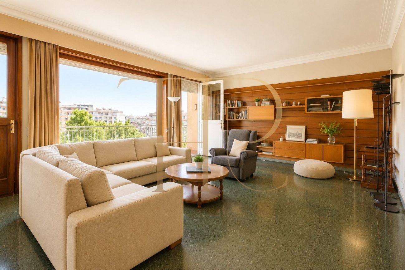 Exclusiva propiedad señorial de 470 m² con vistas al Turó Park