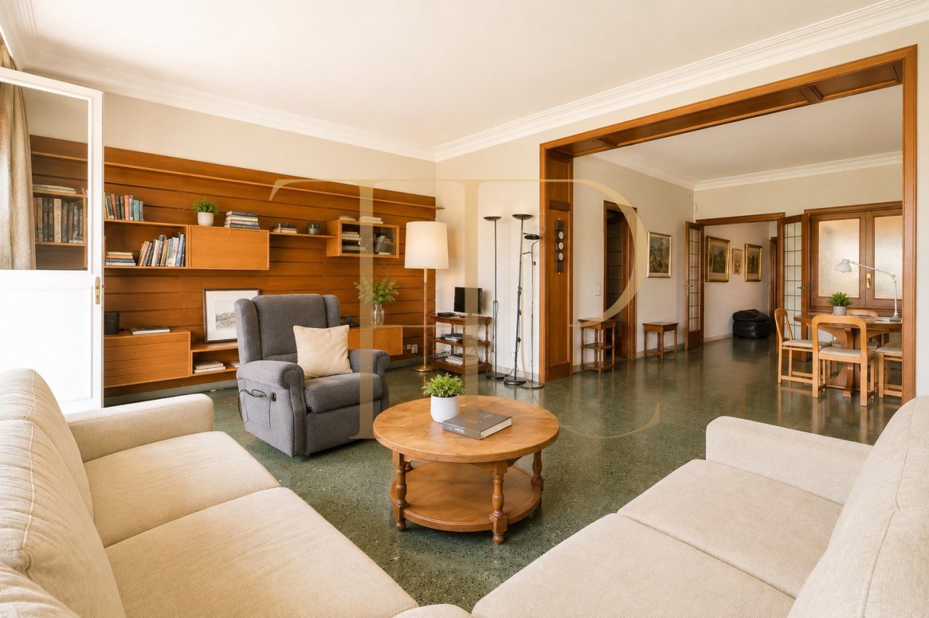 Exclusiva propiedad señorial de 470 m² con vistas al Turó Park