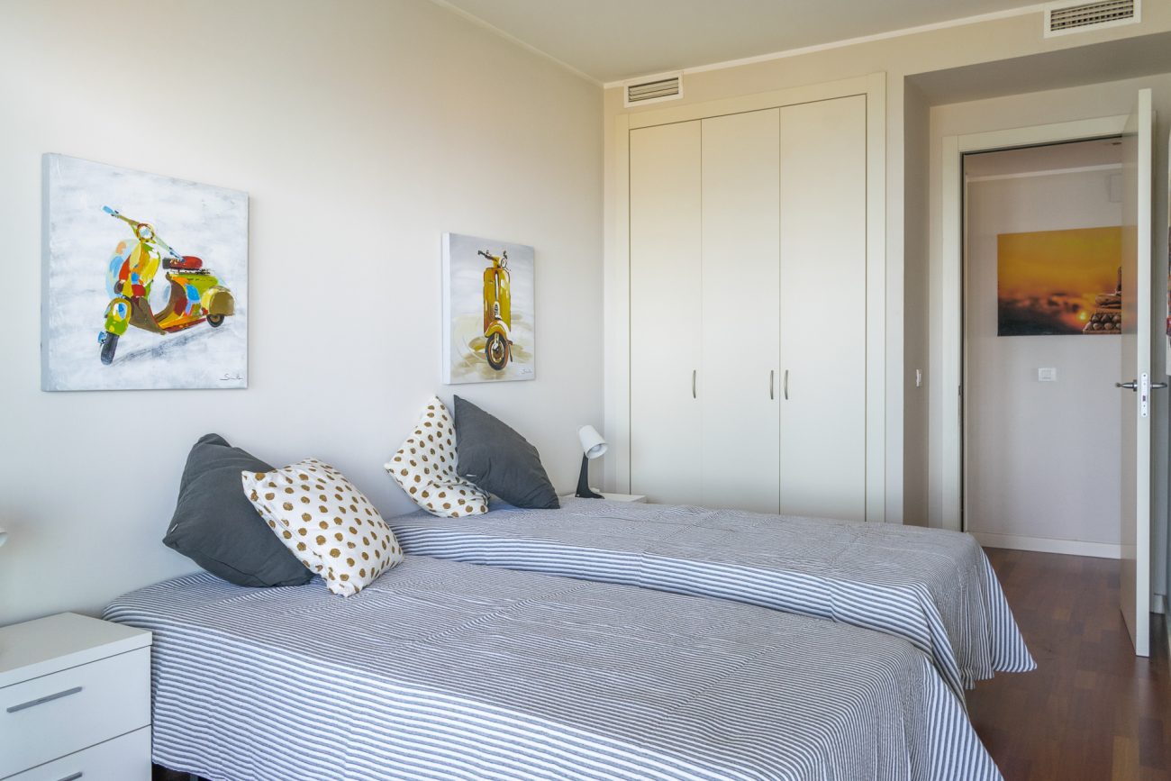 Apartamento en primera línea de mar con una vista impresionante