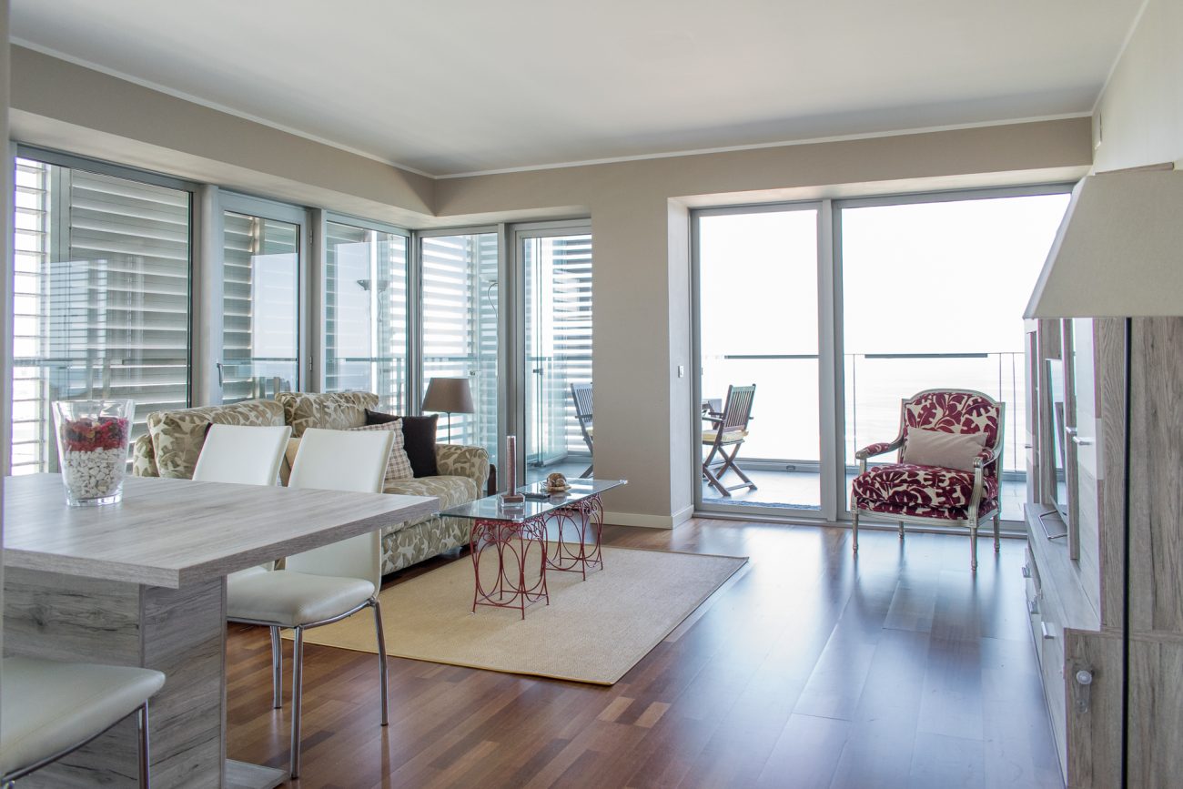 Apartamento en primera línea de mar con una vista impresionante