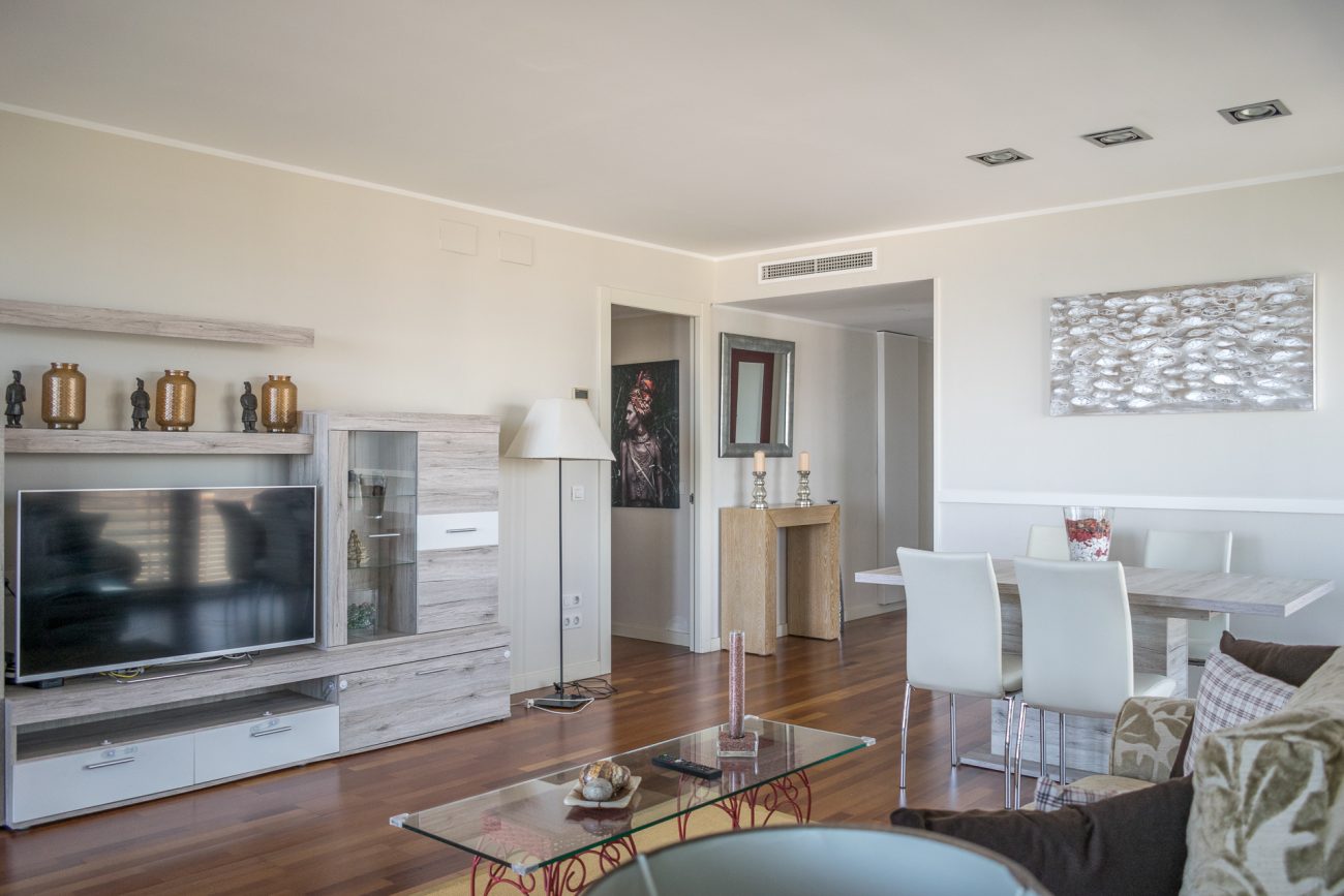 Apartamento en primera línea de mar con una vista impresionante