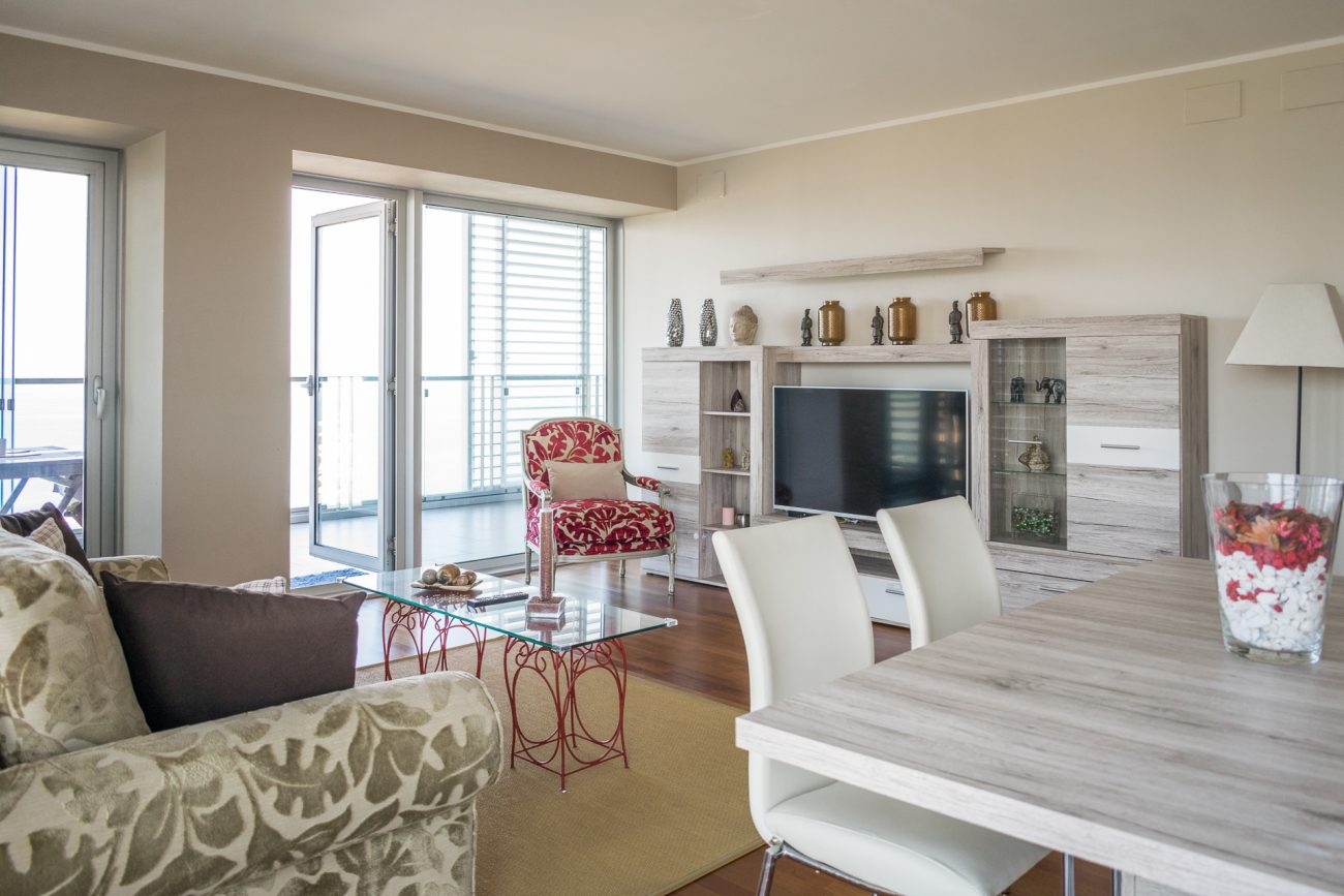 Apartamento en primera línea de mar con una vista impresionante