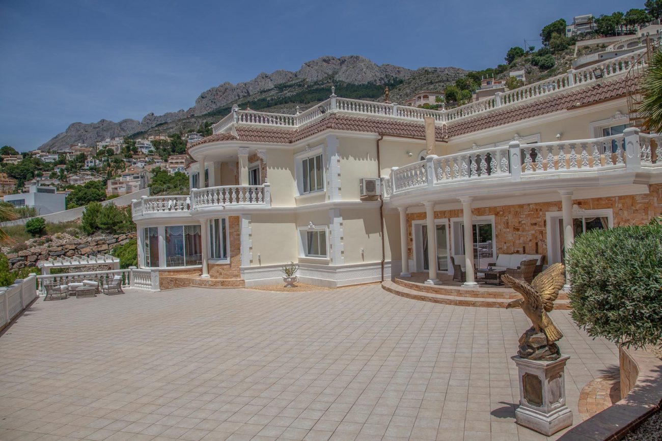 Espectacular villa de lujo con vistas en Altea