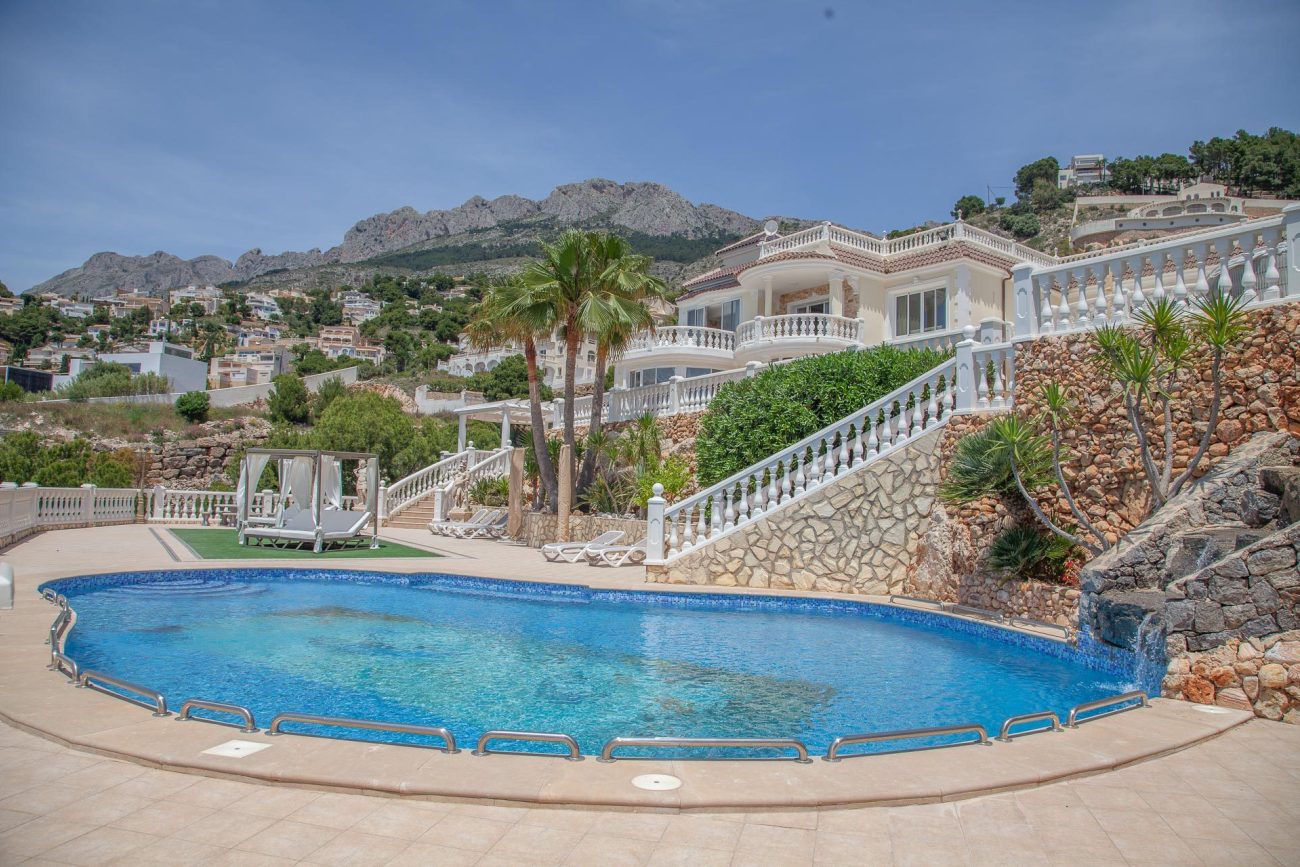 Espectacular villa de lujo con vistas en Altea