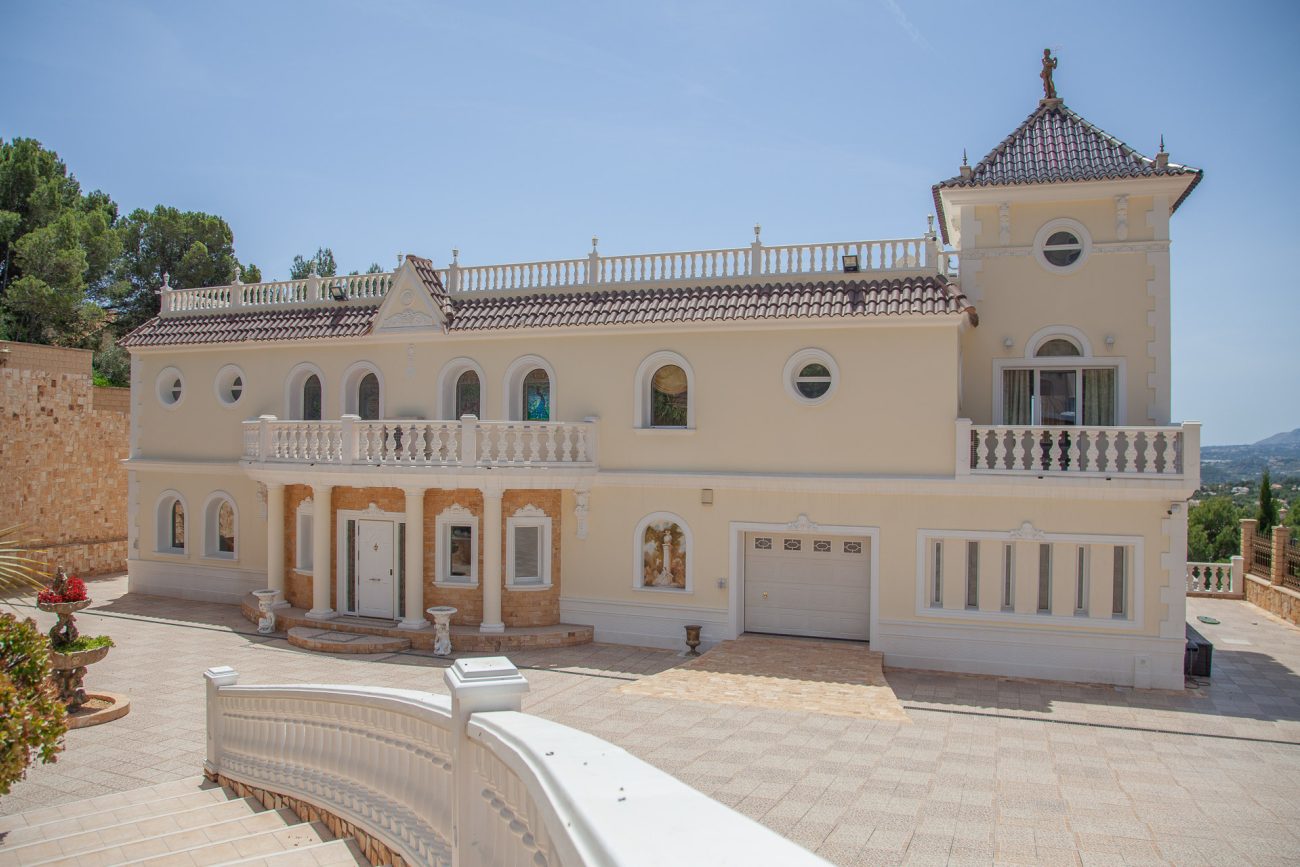Espectacular villa de lujo con vistas en Altea