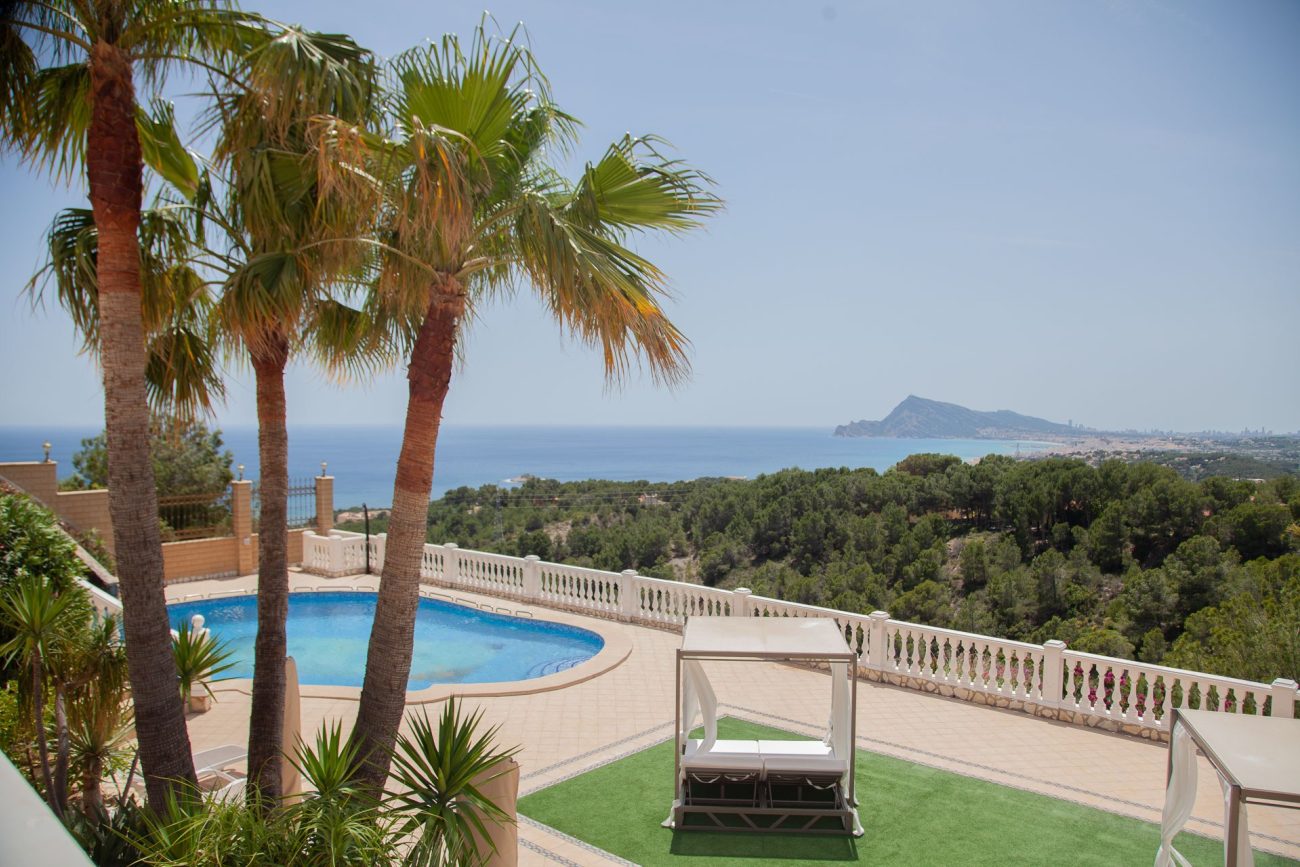 Espectacular villa de lujo con vistas en Altea