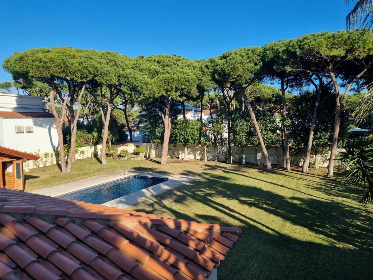 Gran jardín privado en Castelldefels Playa