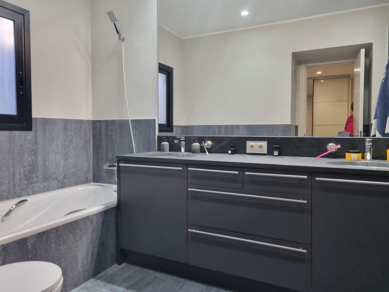 Gran jardín privado en Castelldefels Playa
