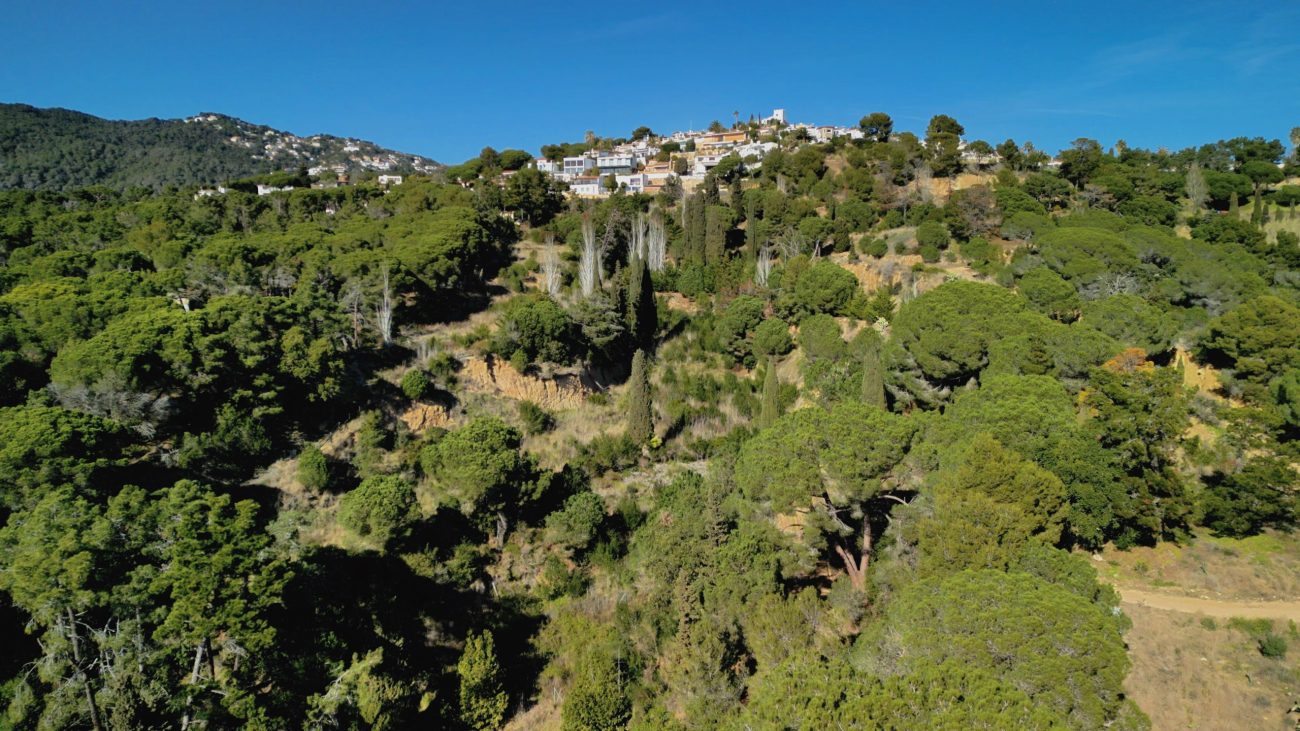 Excepcional parcela en primera línea de mar con playa privada