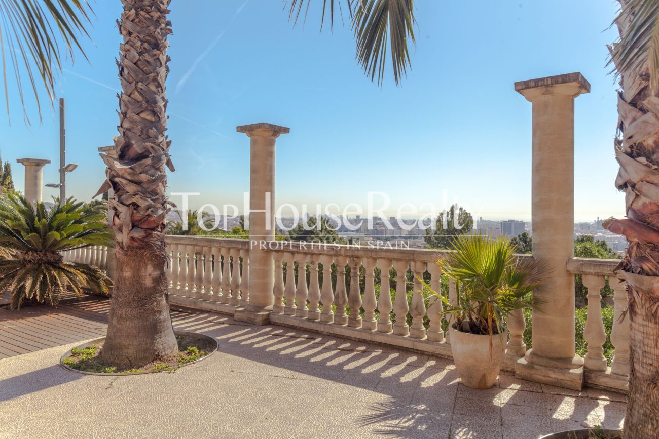 Espectacular casa en el barrio de Pedralbes con vistas panorámicas