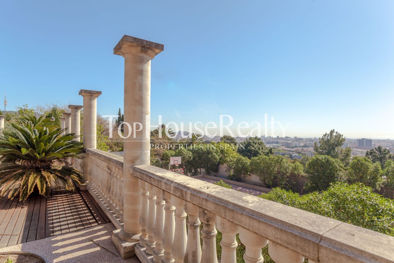 Espectacular casa en el barrio de Pedralbes con vistas panorámicas