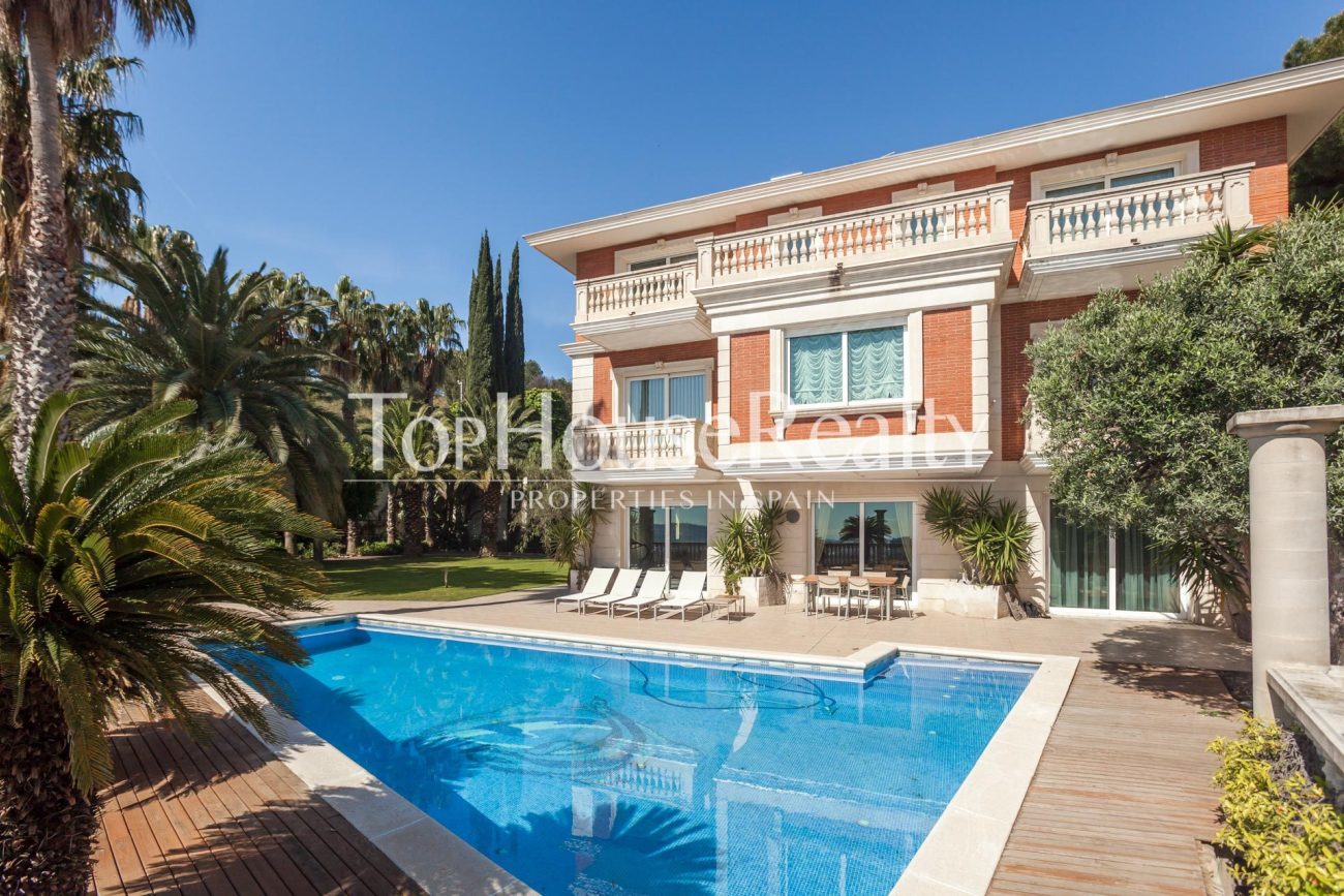 Espectacular casa en el barrio de Pedralbes con vistas panorámicas