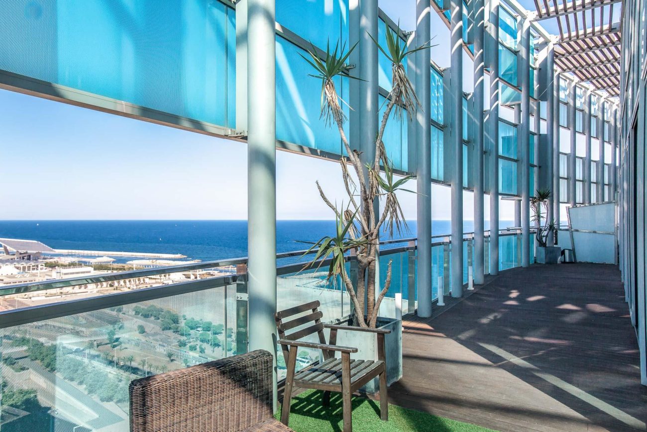 Ático en el piso 25 en un complejo residencial de prestigio