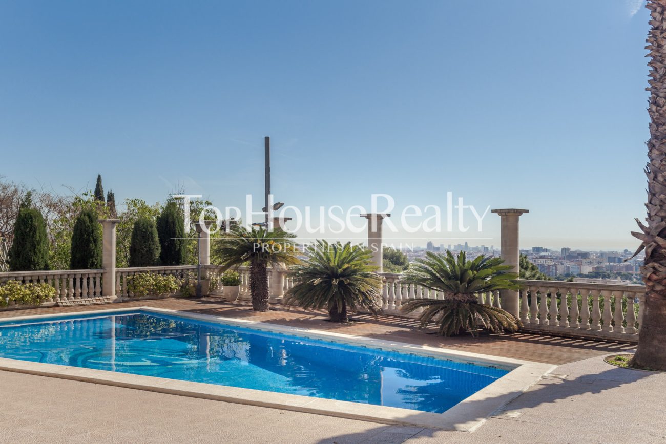 Espectacular casa en el barrio de Pedralbes con vistas panorámicas