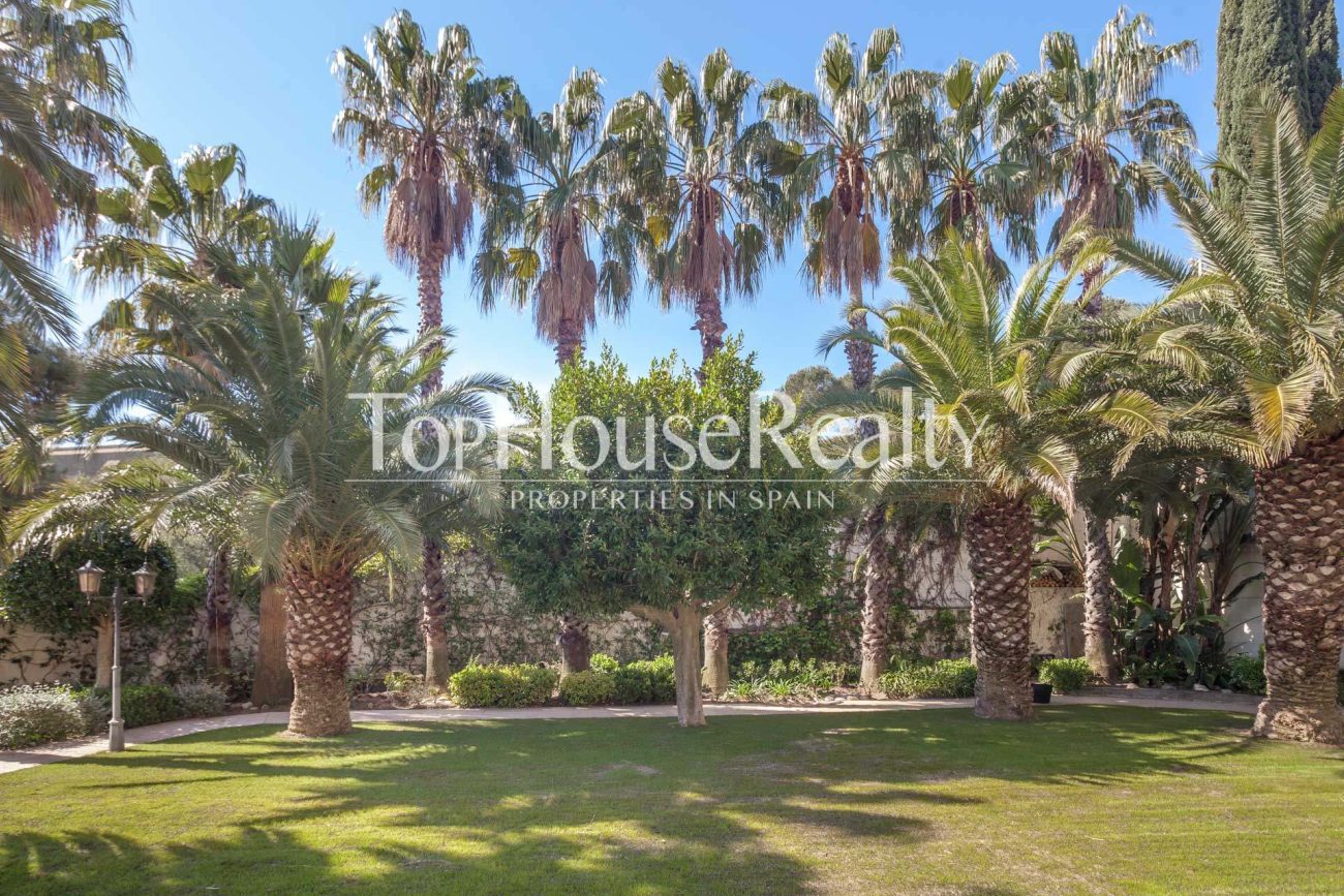 Espectacular casa en el barrio de Pedralbes con vistas panorámicas