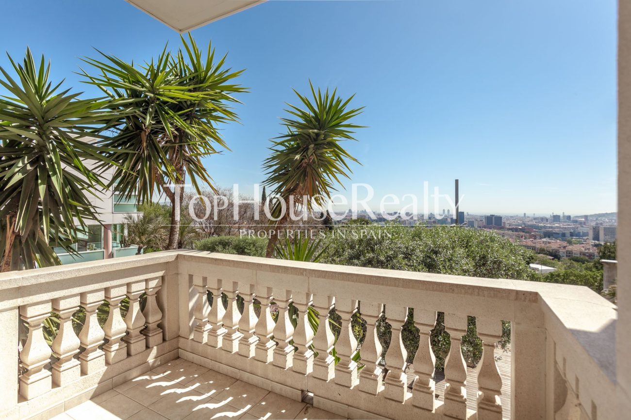 Espectacular casa en el barrio de Pedralbes con vistas panorámicas