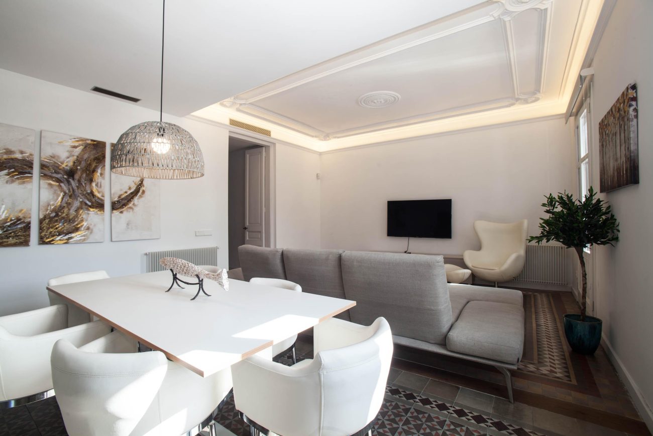 Espectacular piso en finca señorial en pleno centro de Barcelona