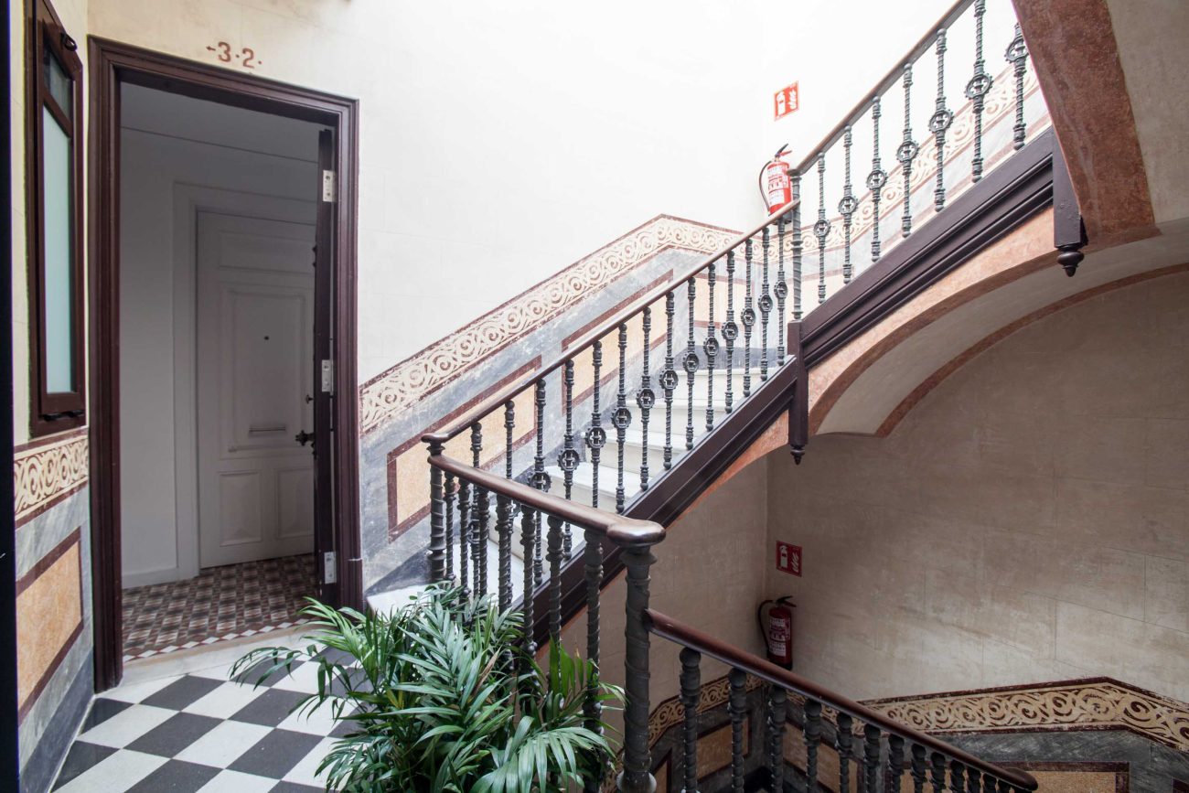 Espectacular piso en finca señorial en pleno centro de Barcelona