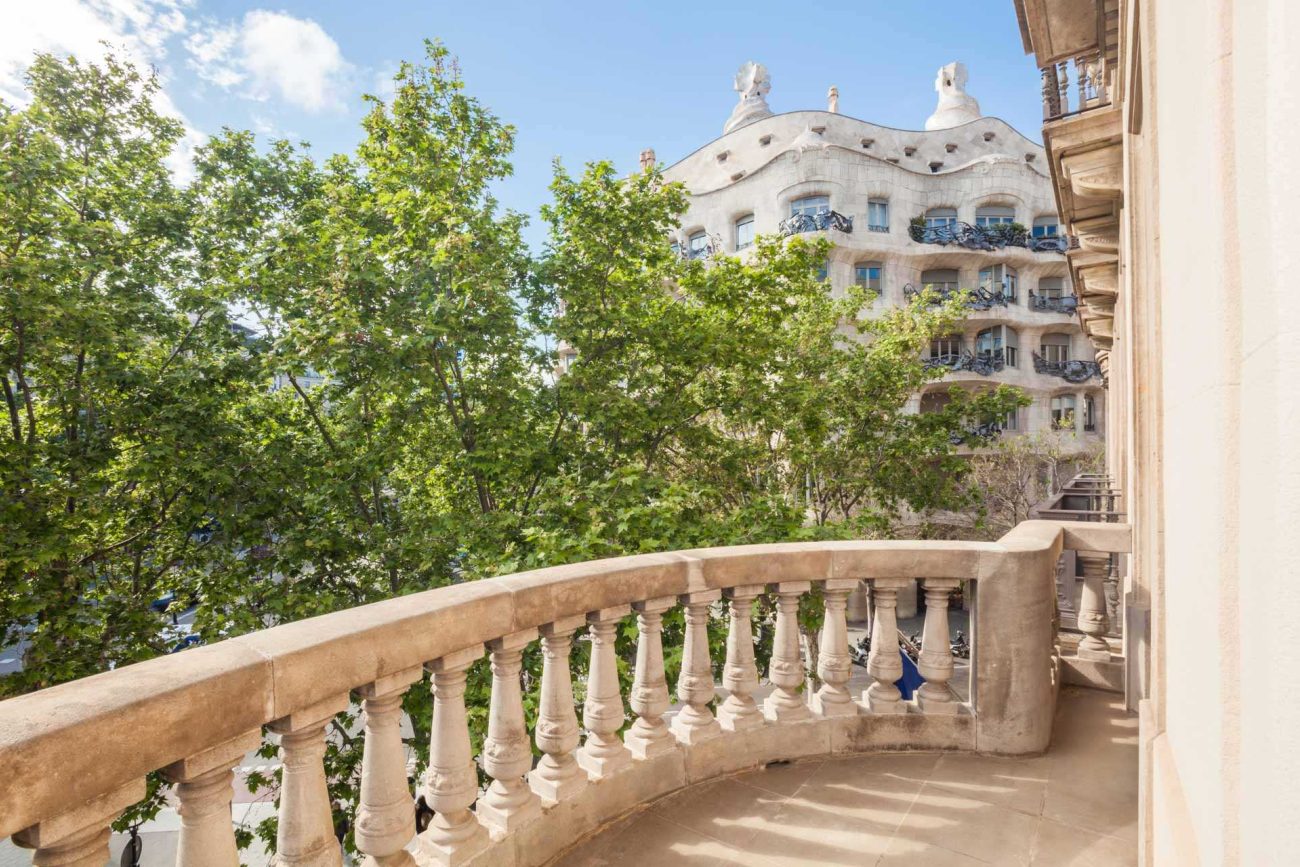 Espectacular piso frente a la Pedrera