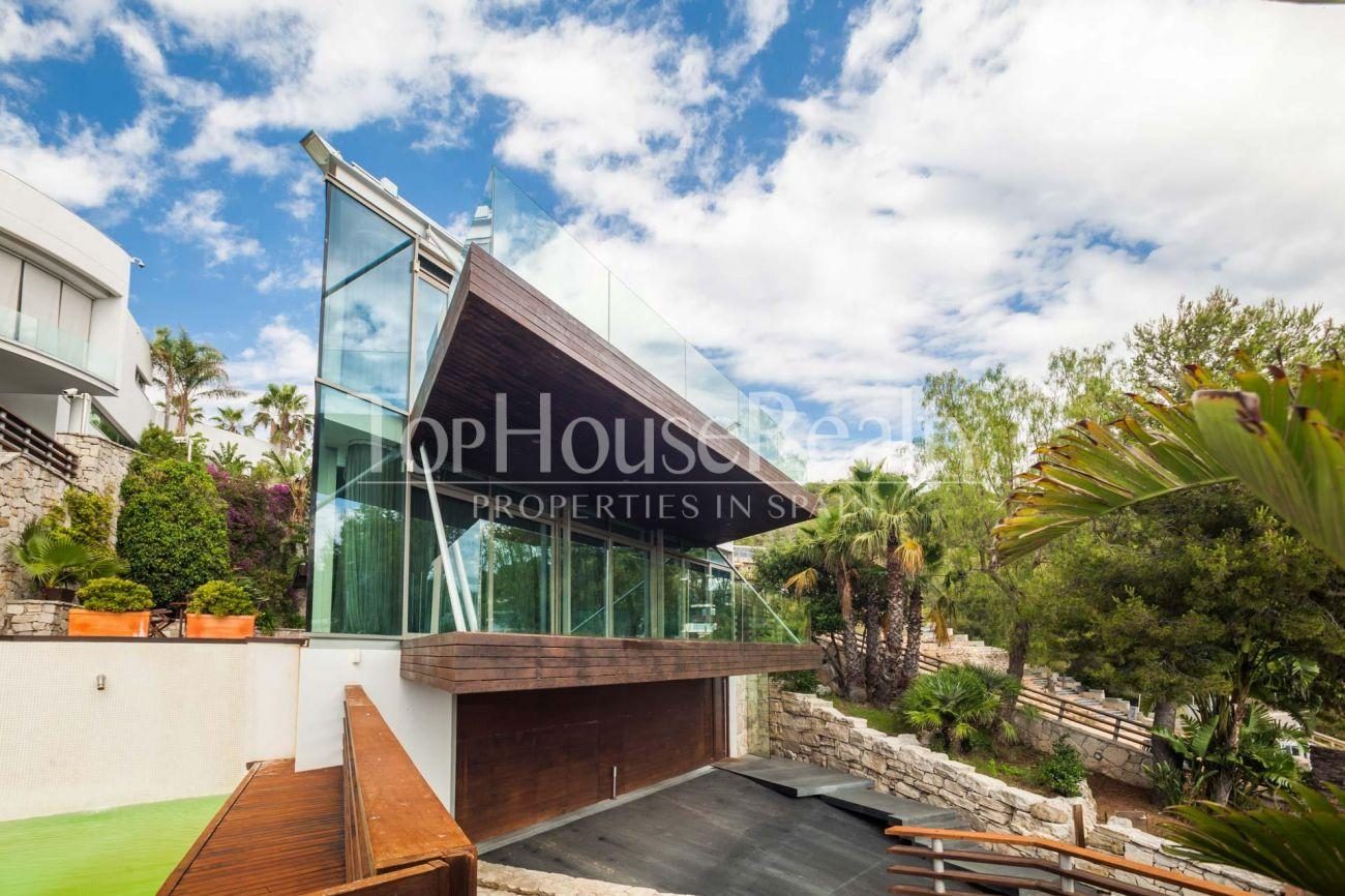 Magnífica casa moderna con vistas en Can Girona, Sitges