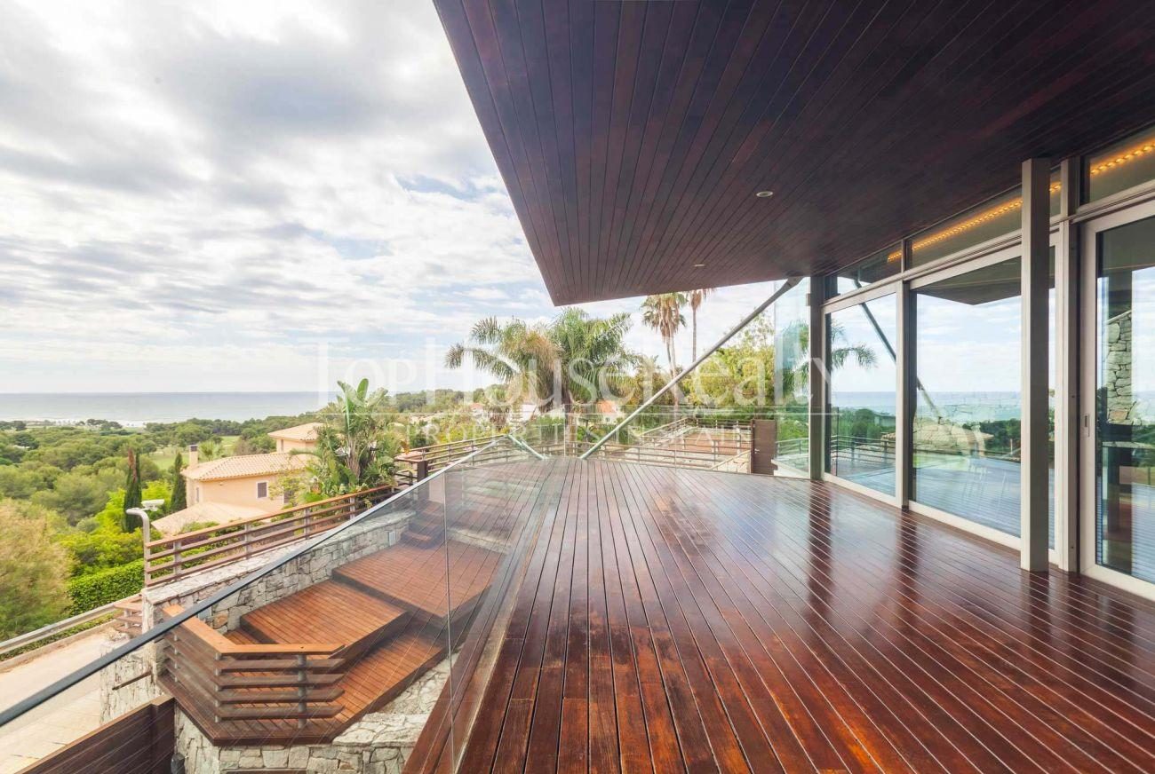 Magnífica casa moderna con vistas en Can Girona, Sitges