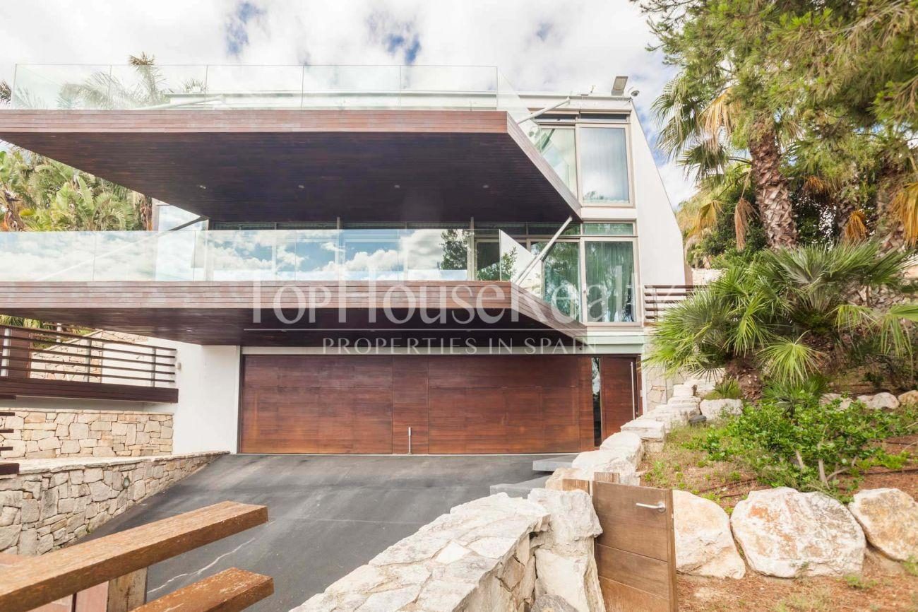 Magnífica casa moderna con vistas en Can Girona, Sitges