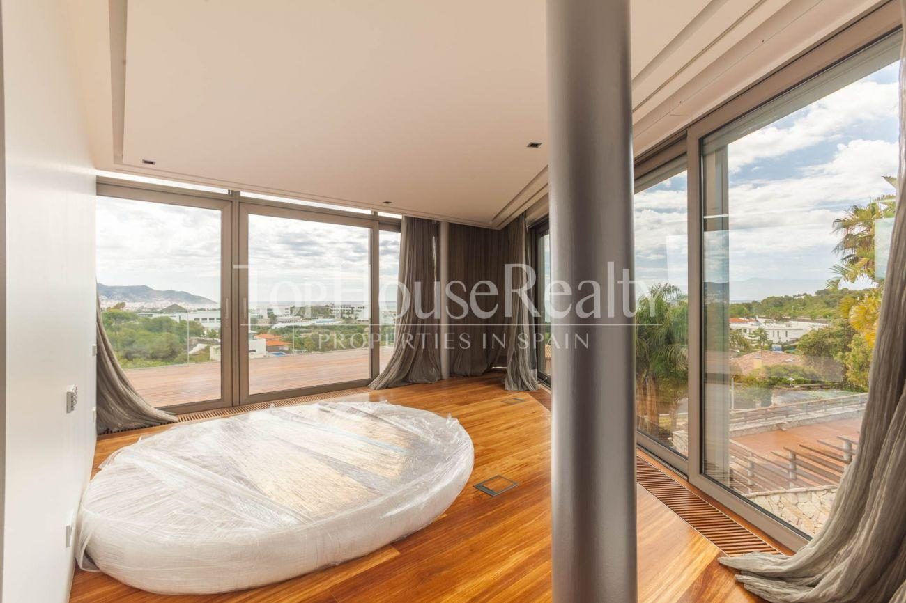 Magnífica casa moderna con vistas en Can Girona, Sitges