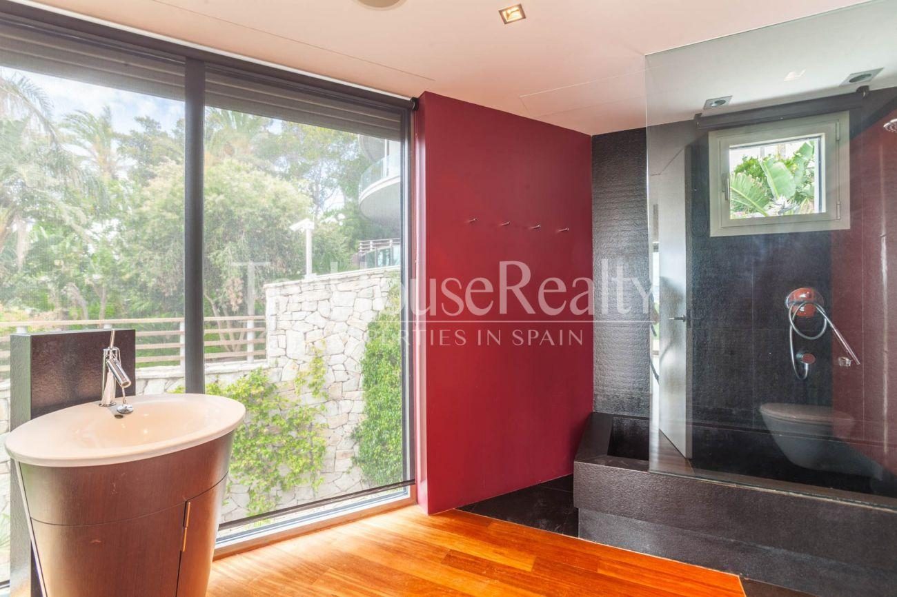 Magnífica casa moderna con vistas en Can Girona, Sitges