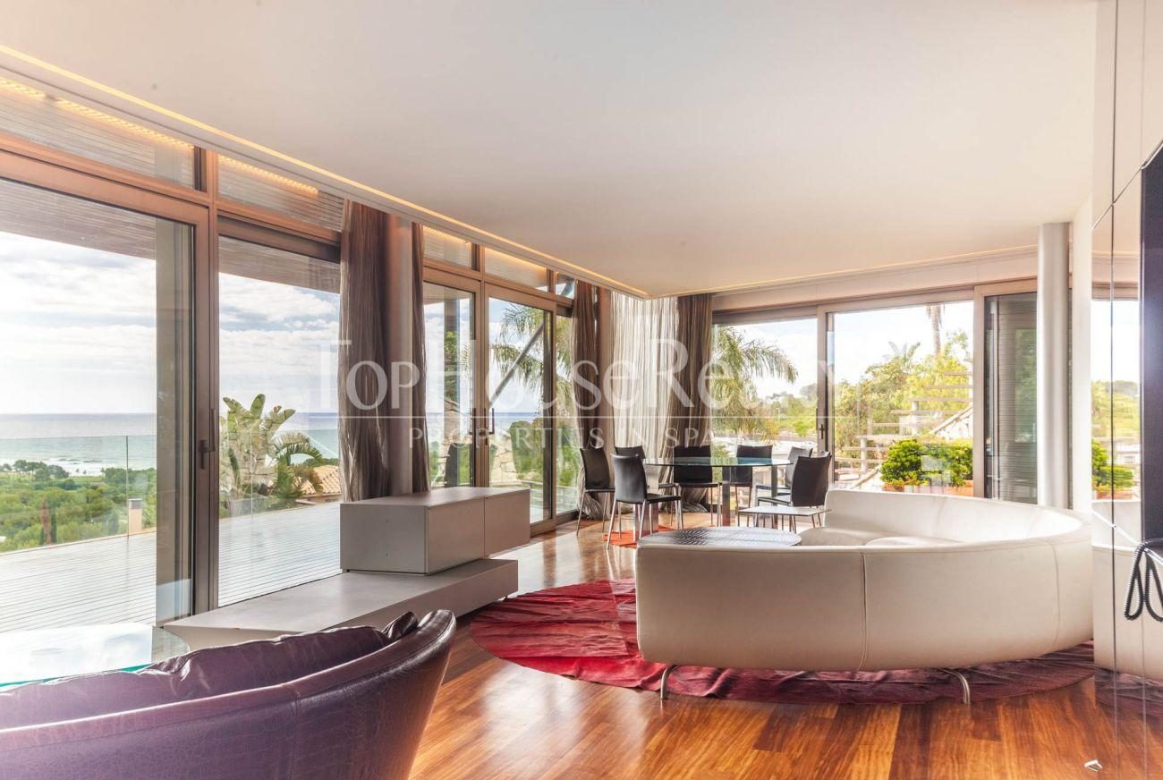 Magnífica casa moderna con vistas en Can Girona, Sitges