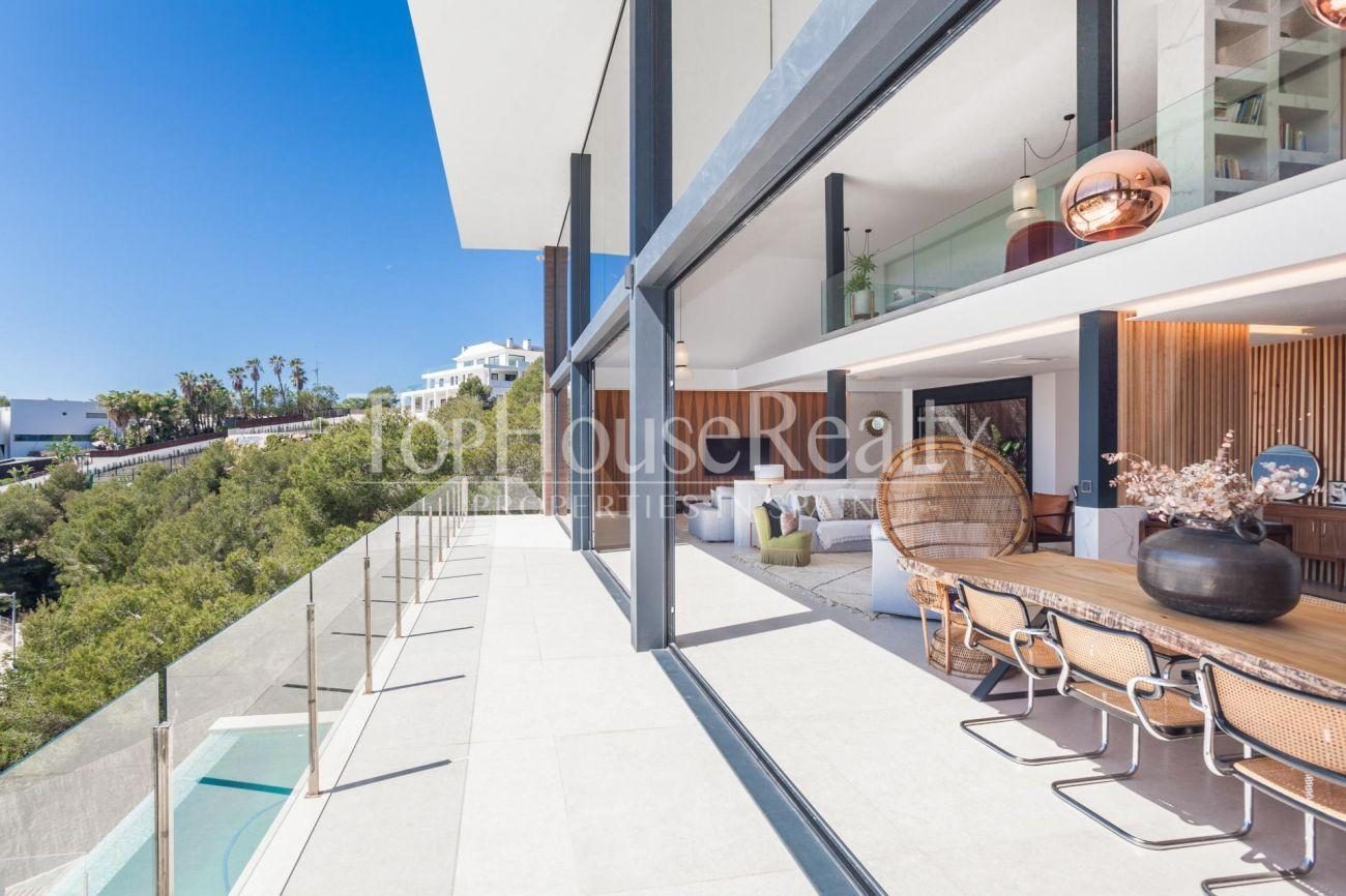 Espectacular casa nueva con increíbles vistas