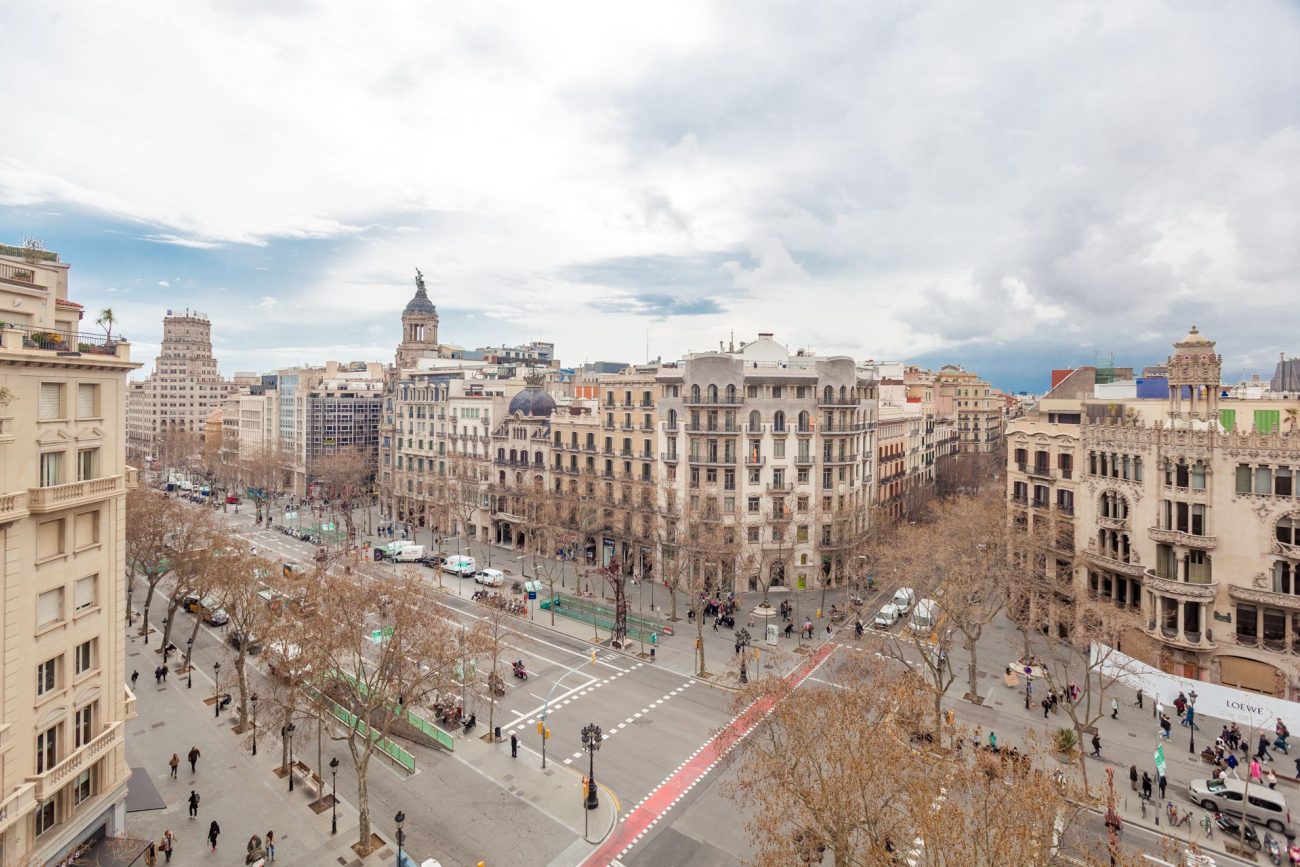 Luminoso apartamento en Paseo de Gracia
