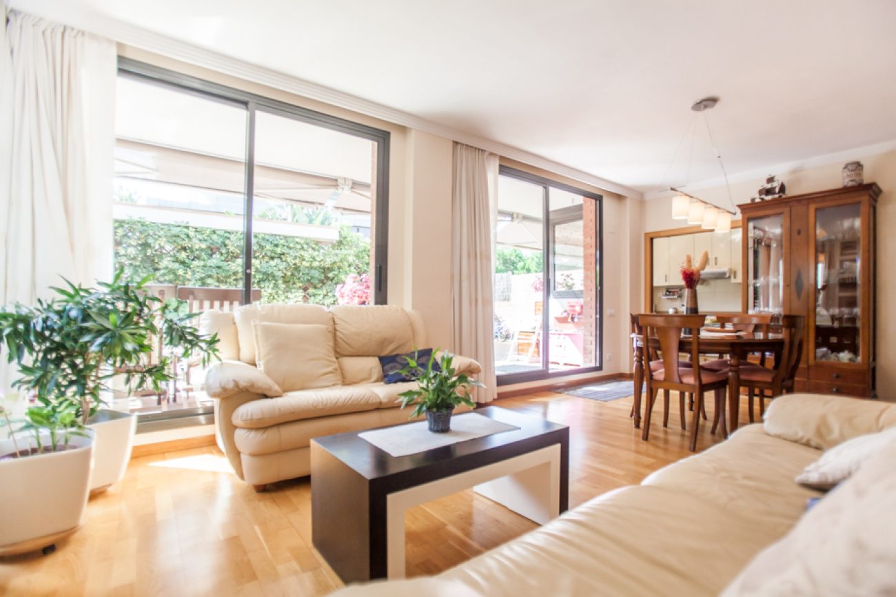 Acogedor apartamento en la planta baja.