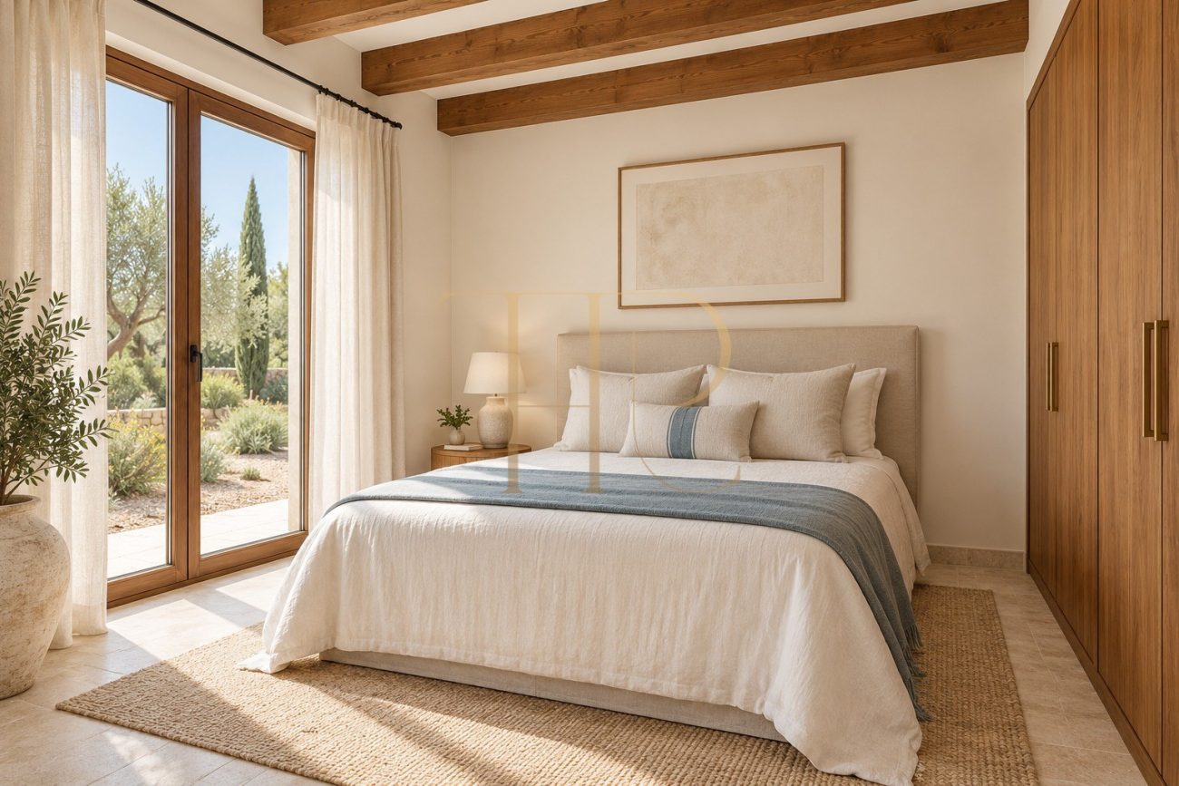 Casa de obra nueva con piscina en Cala Sant Jordi