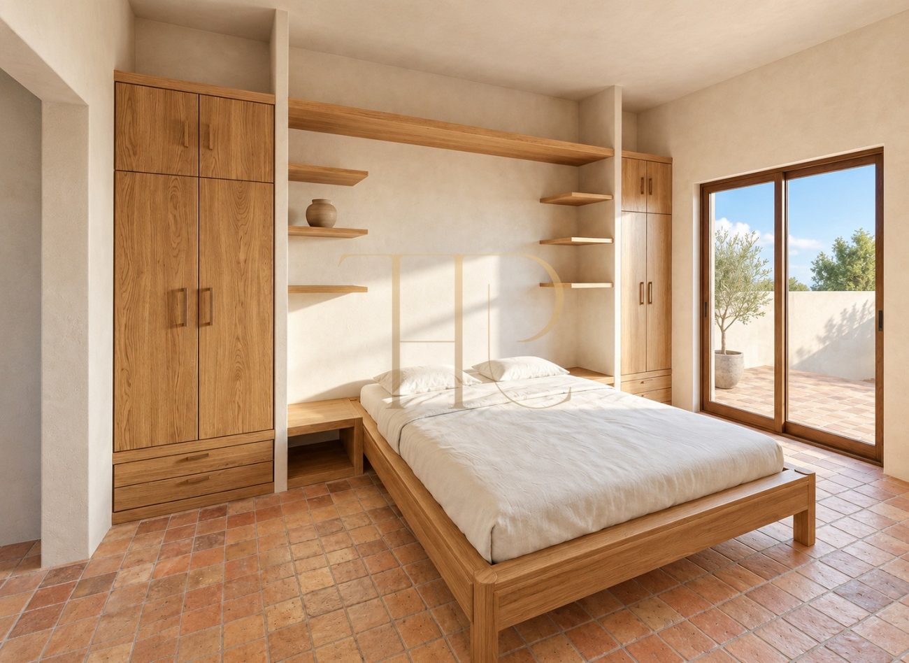 Casa de obra nueva con piscina en Cala Sant Jordi
