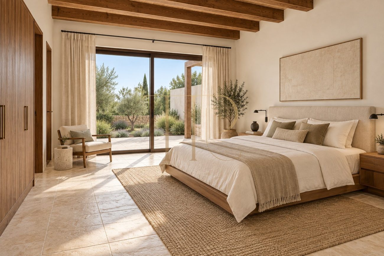 Casa de obra nueva con piscina en Cala Sant Jordi