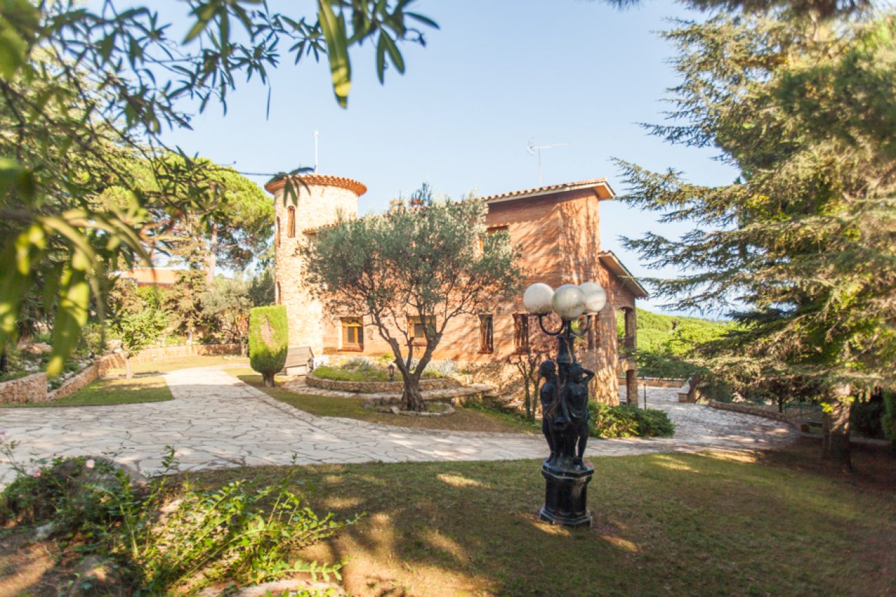 Villa de estilo rústico en la Costa Maresme