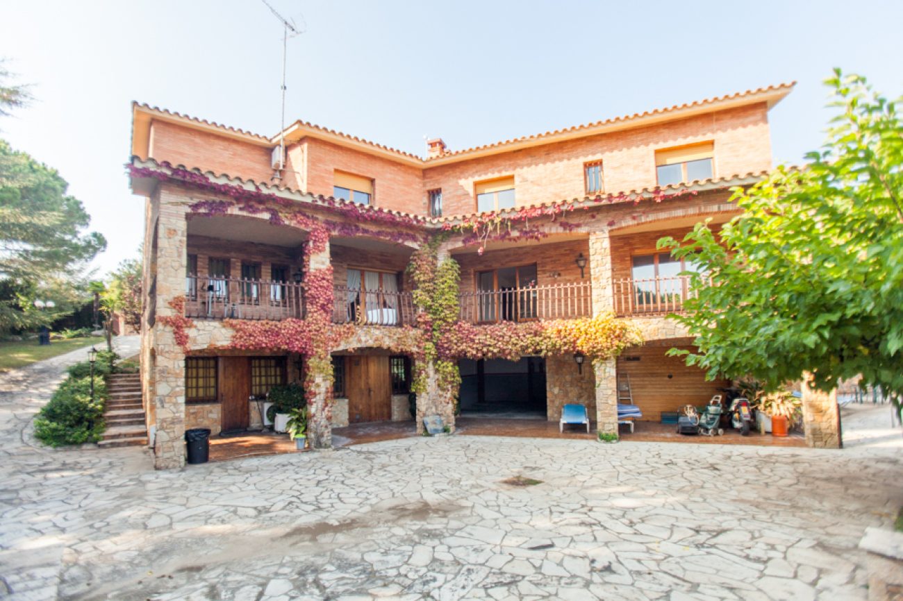 Villa de estilo rústico en la Costa Maresme