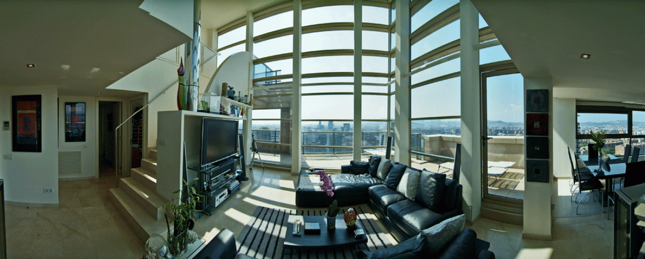 Penthouse de lujo cerca del mar en Barcelona