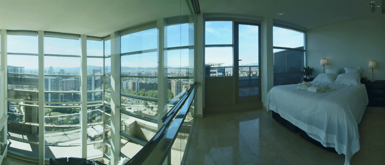 Penthouse de lujo cerca del mar en Barcelona