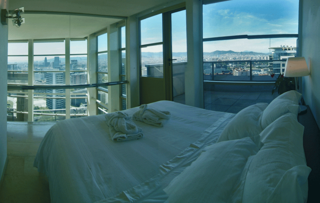 Penthouse de lujo cerca del mar en Barcelona